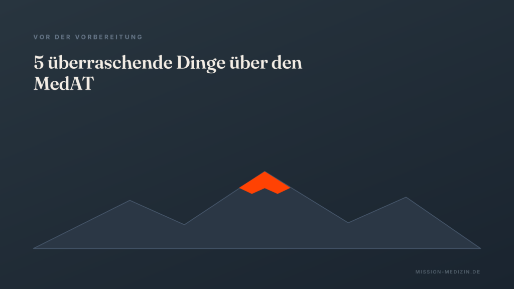 5 überraschende Dinge, die die meisten Menschen nicht über den MedAT wissen