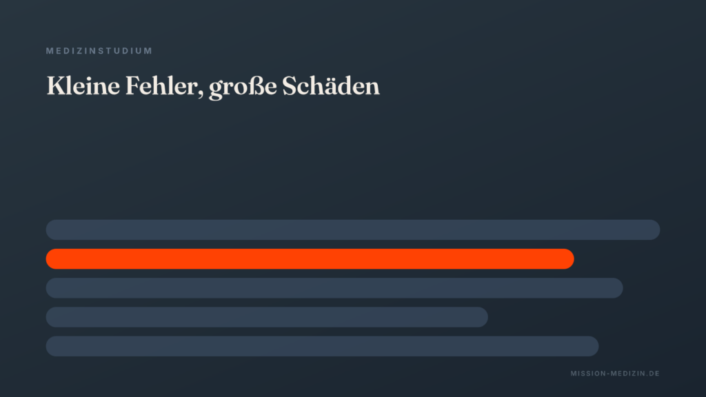 Kleine Fehler, große Schäden – Warum exaktes Wissen als Arzt unabdingbar ist