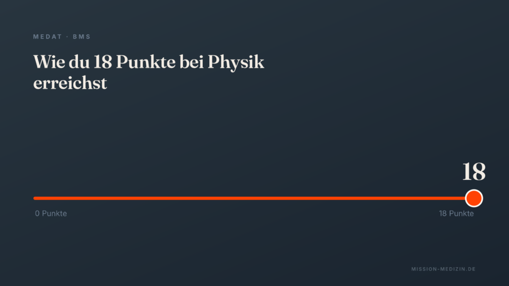 Wie du 18 Punkte bei Physik erreichst