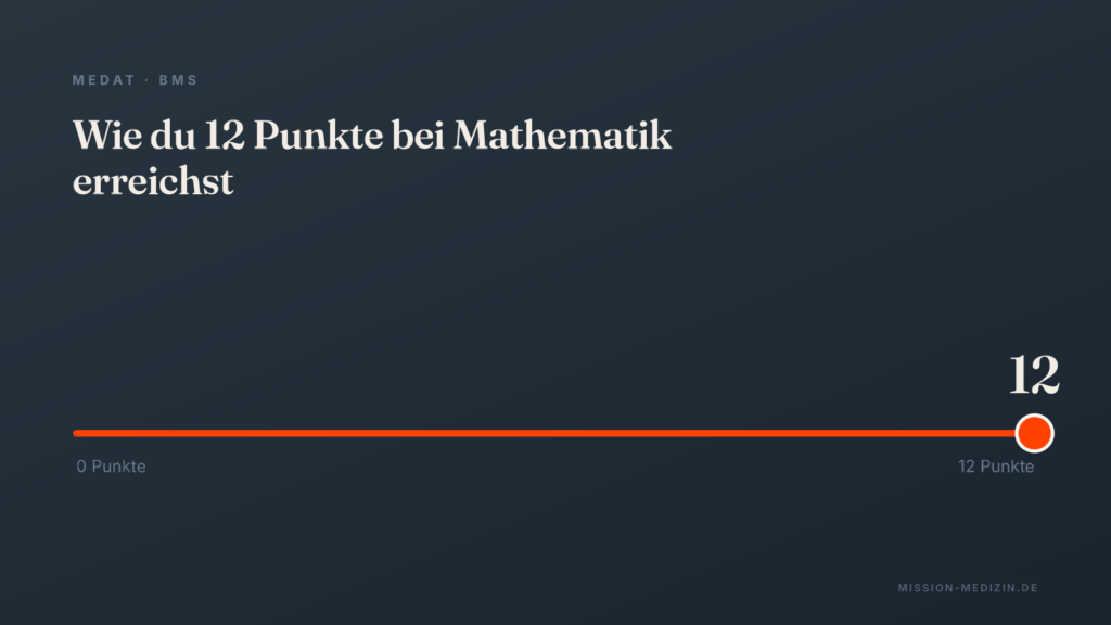 Wie du 12 Punkte bei Mathematik erreichst