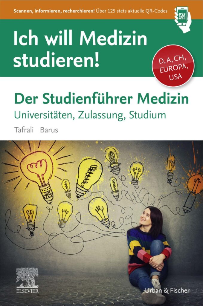 Cover der ersten Auflage: Ich will Medizin studieren! Der Studienführer Medizin